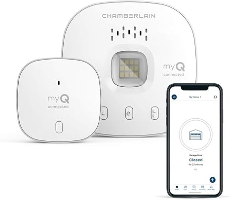 myQ Chamberlain Smart Garage Control logo